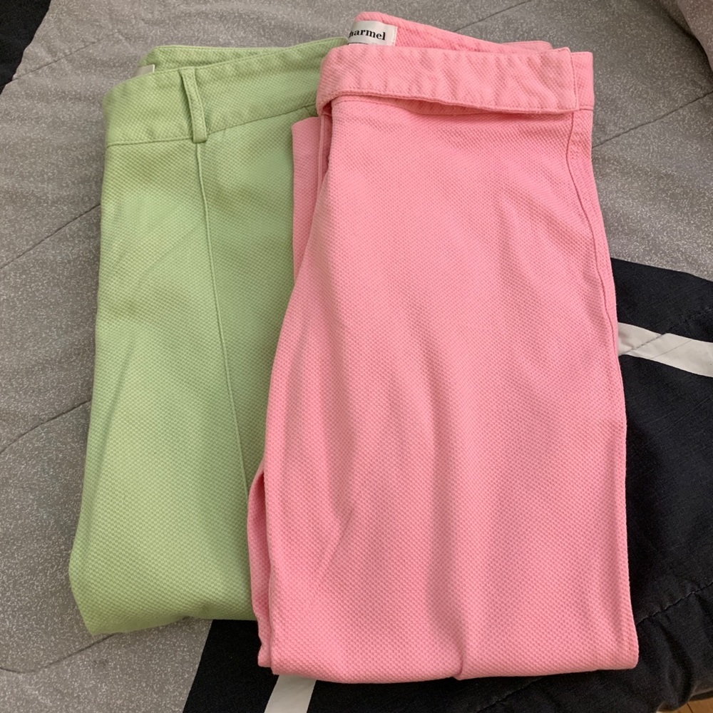 CHARMEL pants Above Ankle, Pink, Size 10